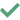 ✓